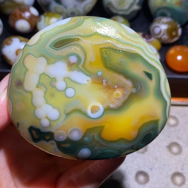 未镶嵌玛瑙/玉髓珠宝半成品12