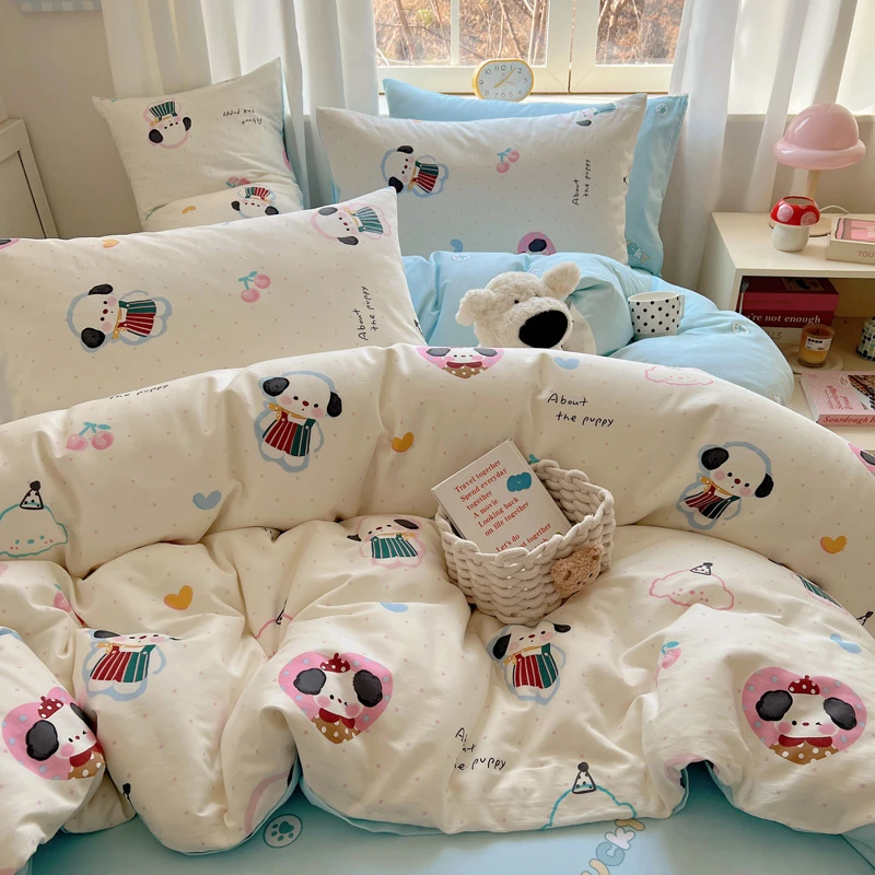 2025新款全棉小清新系列四件套