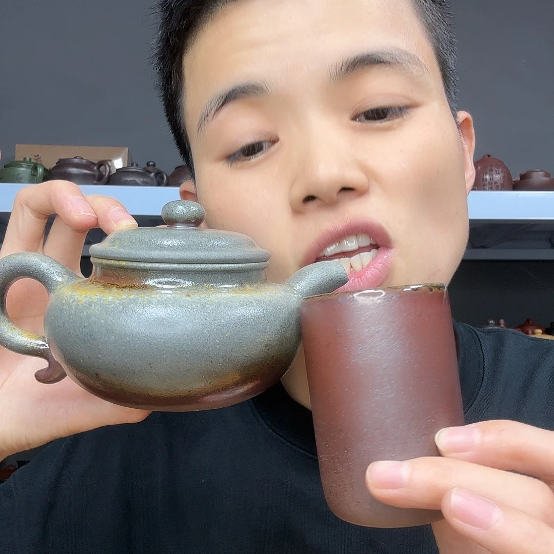 茶壶紫砂民间手艺人全手工制作