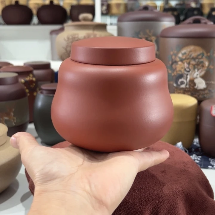 紫砂茶叶罐紫砂茶叶罐