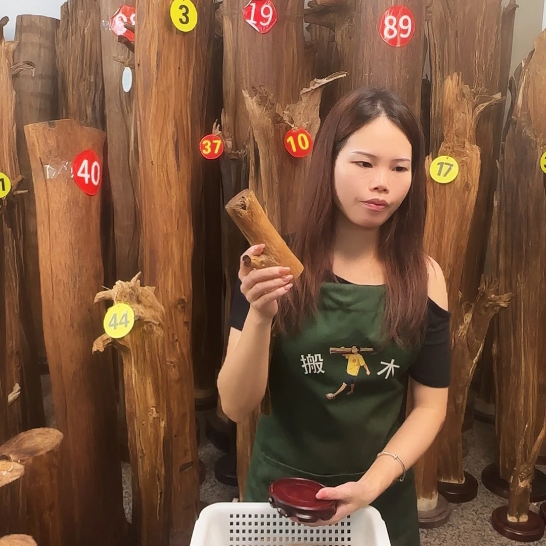 沉香碎屑沉香天然沉香原木原材料