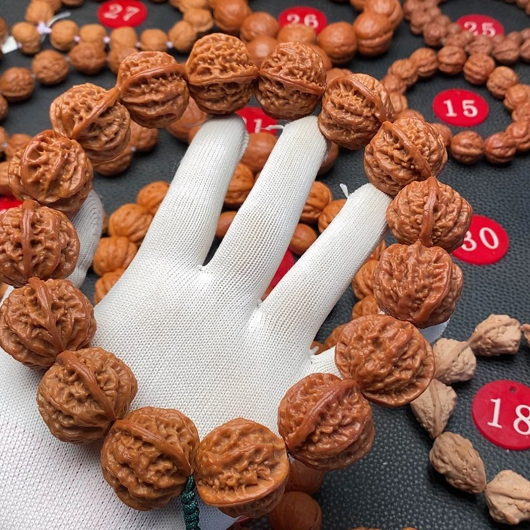 文玩核桃手串29尺寸磨盘