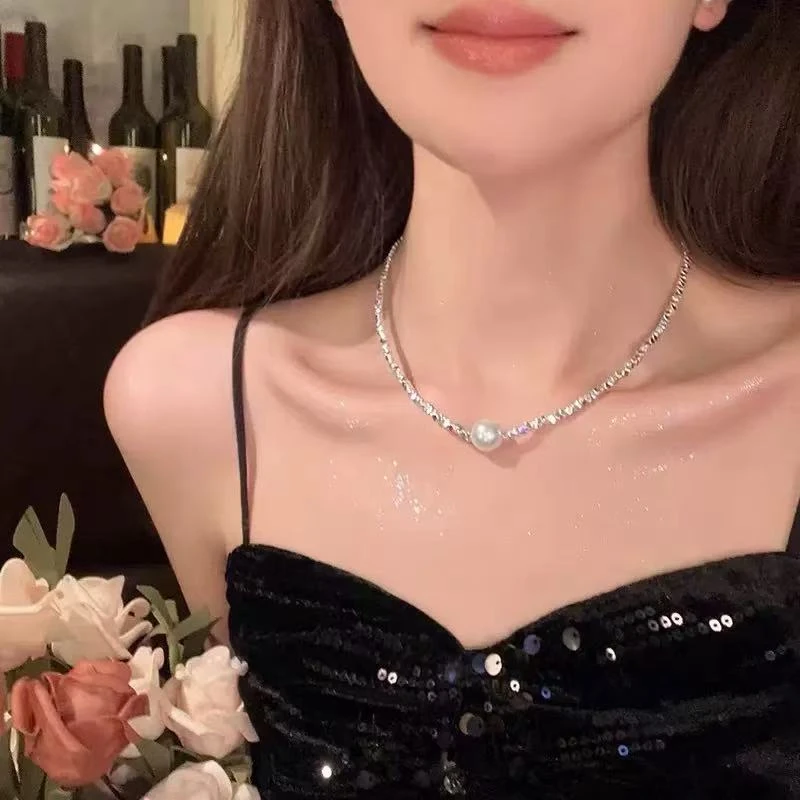 【绍兴龙华】时尚温柔路路通碎子项链S9114