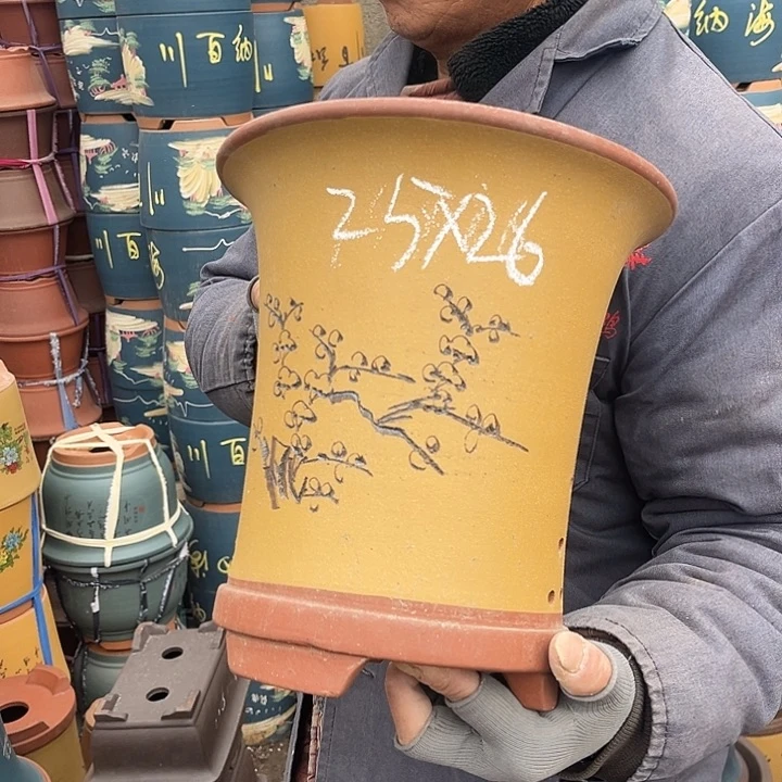 紫砂紫砂花盆是指利用