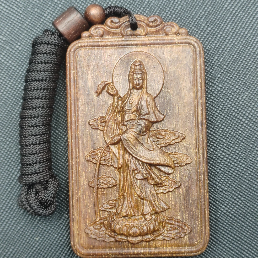 328沉木雕刻吊坠