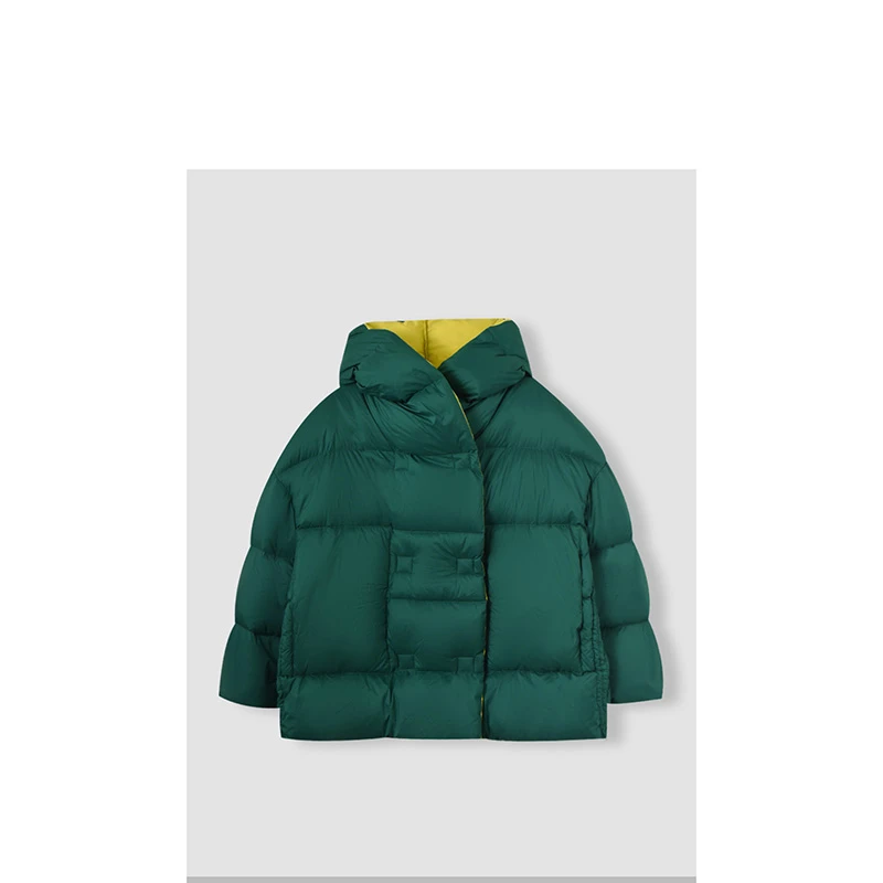 羽绒服厚款长袖时尚立领加厚韩版保暖轻薄冬季休闲冬装/NWZJ050