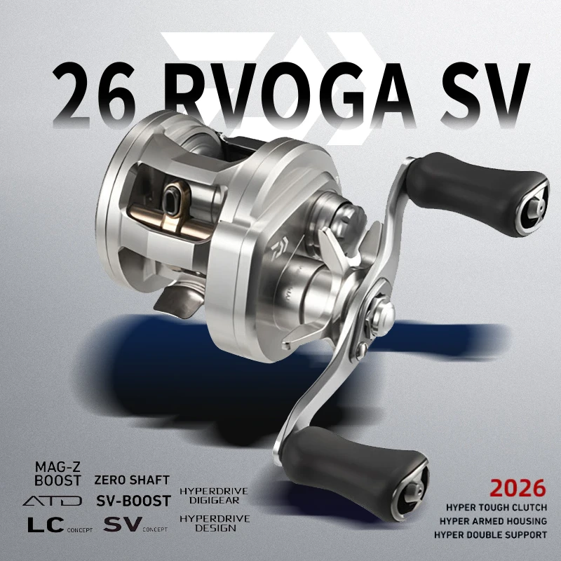 DAIWA达亿瓦 26新款RYOGA 肉鸽鼓轮泛用淡海水远投雷强路亚轮鳡鱼