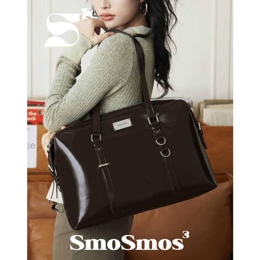 SmoSmos【千禧INFP】原创16寸电脑包25秋冬通勤职场托特包女百搭