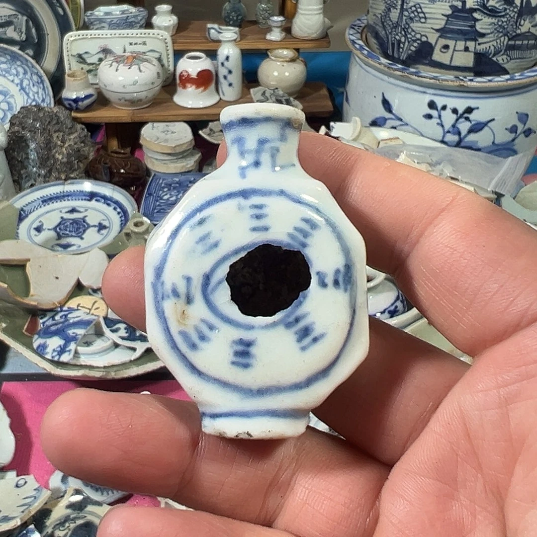 摆件陶瓷片标本，全场包邮