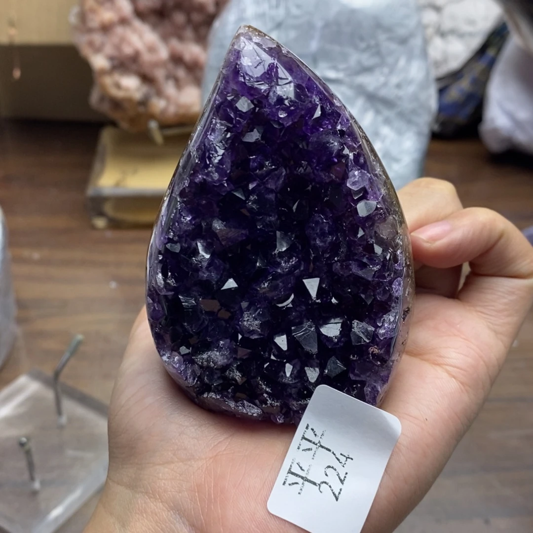 未镶嵌珠宝半成品紫晶