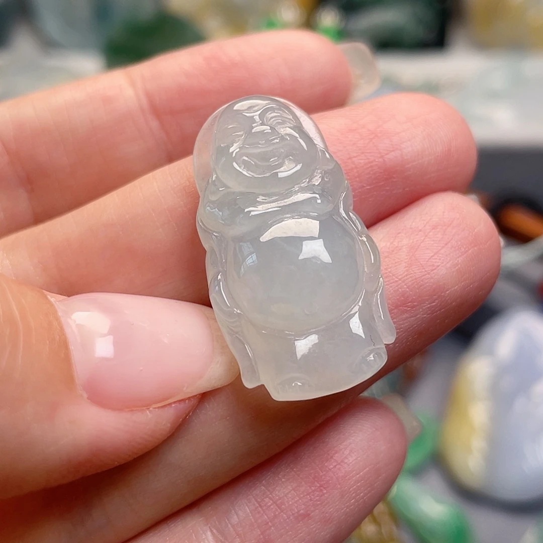 翡翠未镶嵌吊坠(不含链)佛公