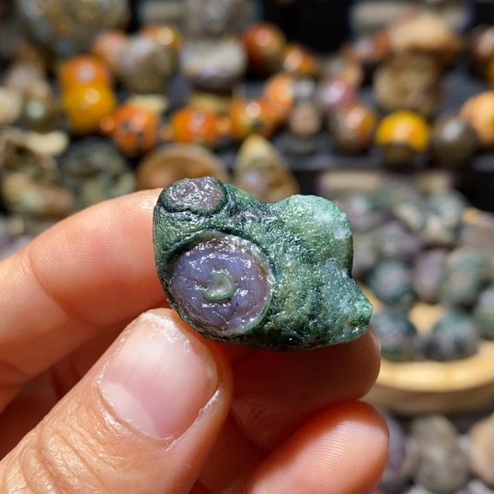 有机玻璃玛瑙原石放漏