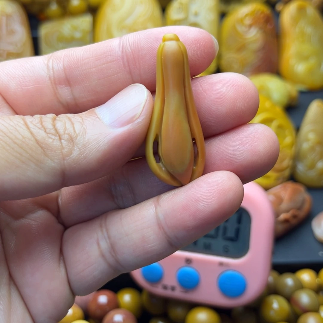 石英质玉未镶嵌颈饰浪***东