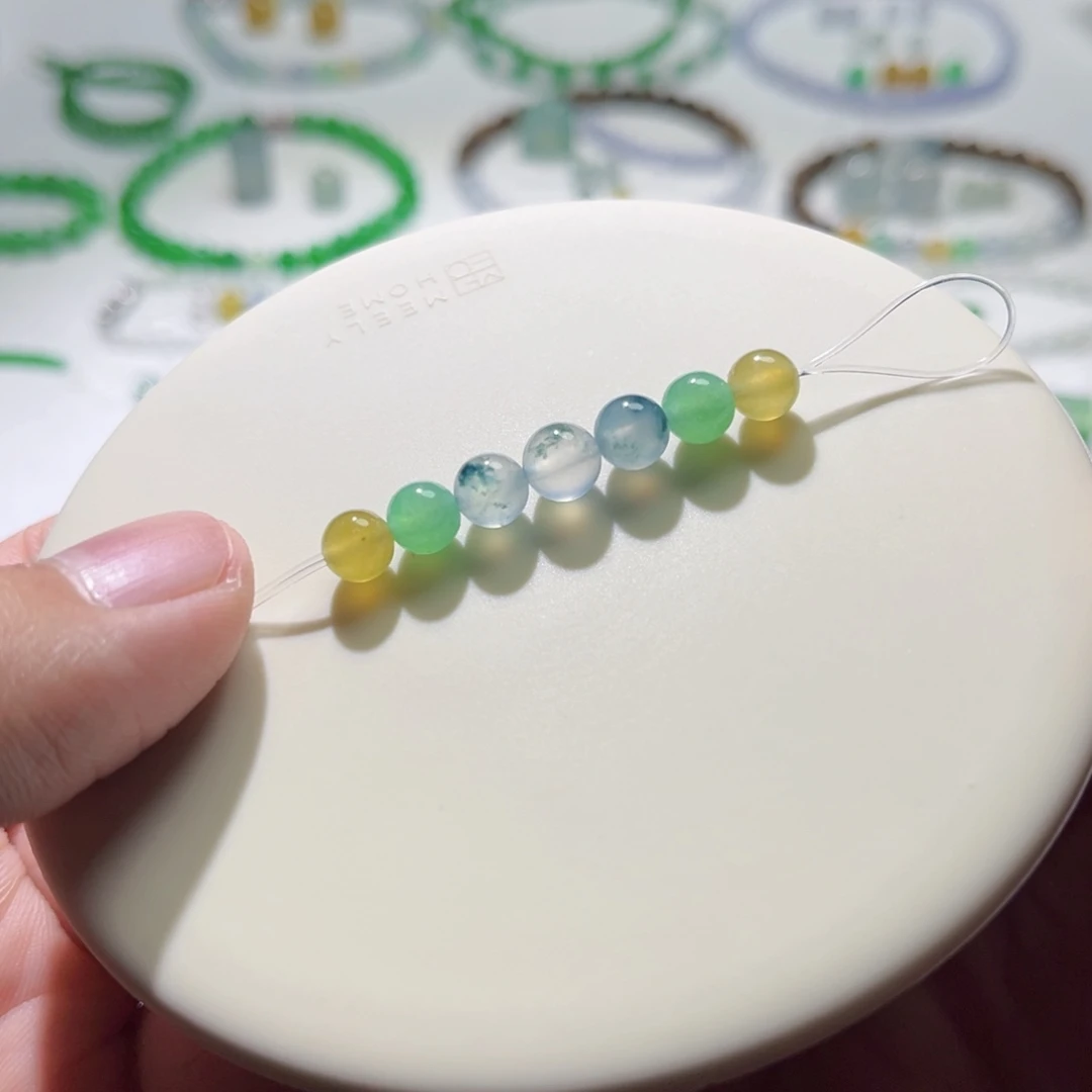 散珠翡翠裸石7颗