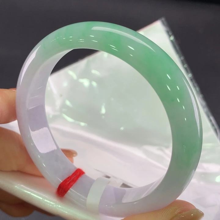 翡翠手镯未镶嵌正圈57-58