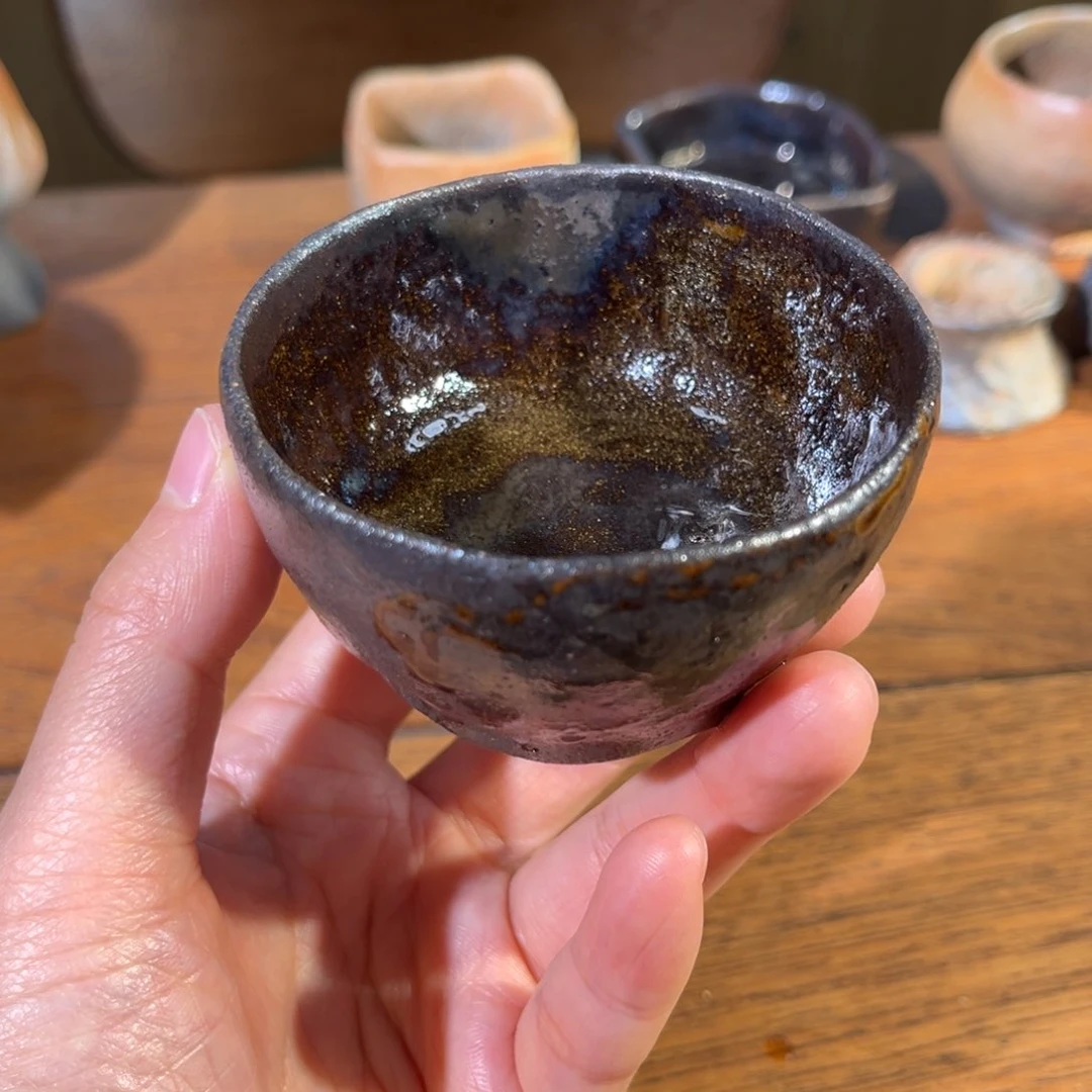 茶盏手作薄胎窑变主人杯85ml