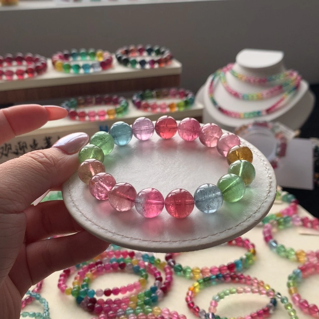 未镶嵌手链碧玺碧玺