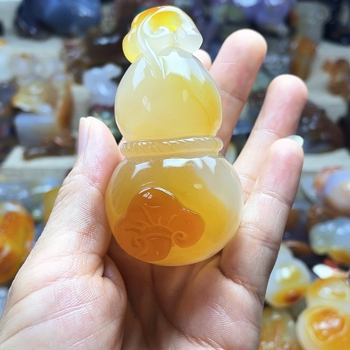 知***乐玛瑙/玉髓未镶嵌饰品