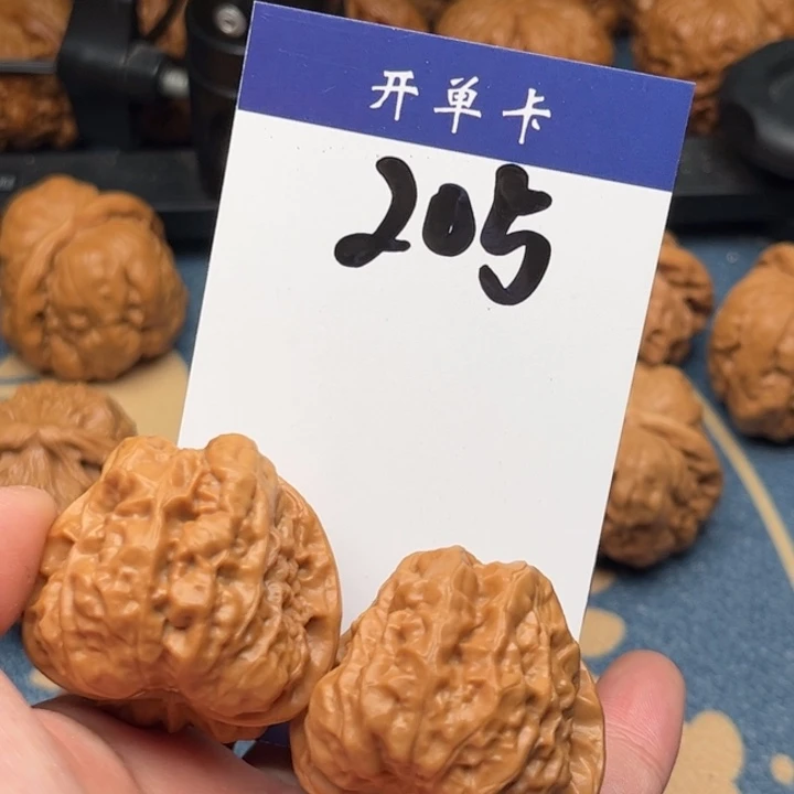 文玩核桃吊坠蛤蟆 36精修 205