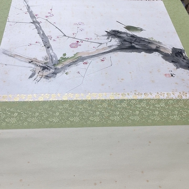 叶***波画画画画画画画绢本