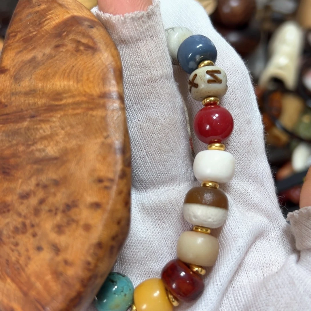 【闪购商品】非洲檀香无事牌12单圈手串