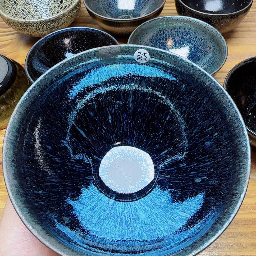 茶盏建窑建盏茶器微瑕