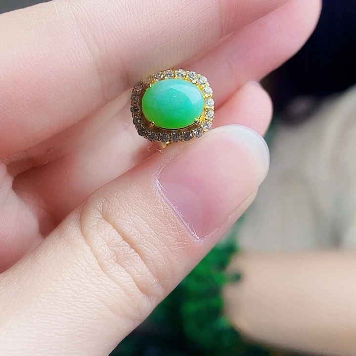 翡翠银S925镶嵌颈饰多样性