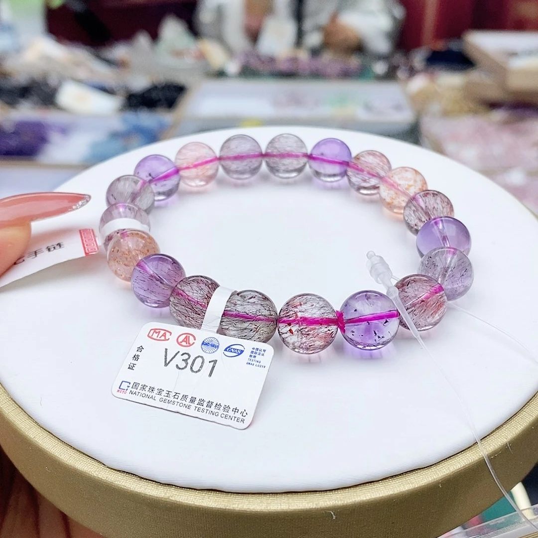 水晶手链未镶嵌V301超七10m