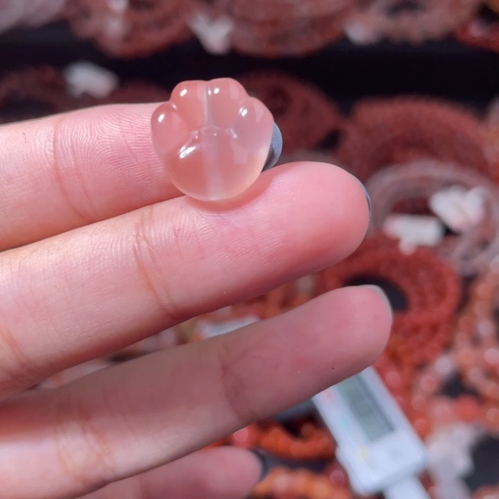 南红玛瑙未镶嵌猫爪1408