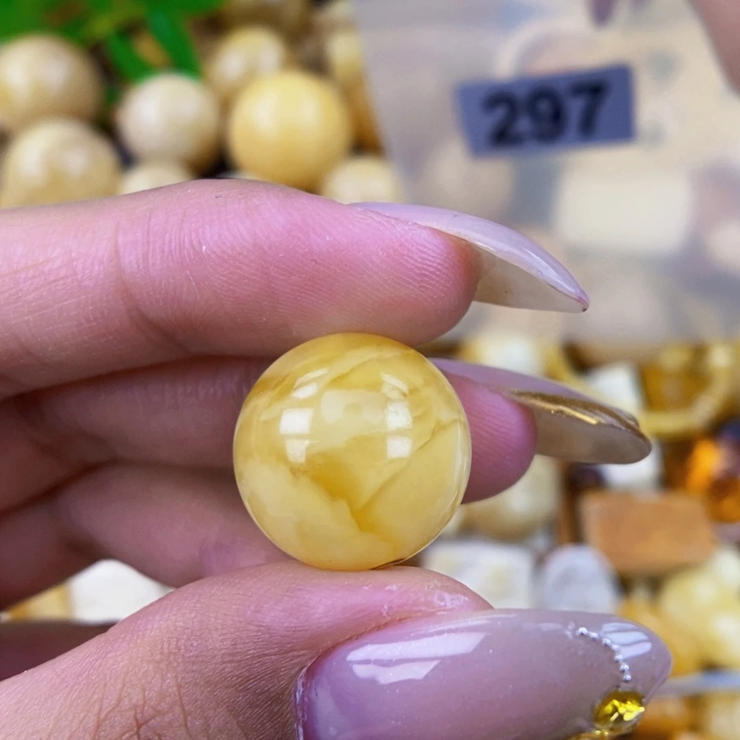 琥珀未镶嵌珠宝奇石16.7 粉