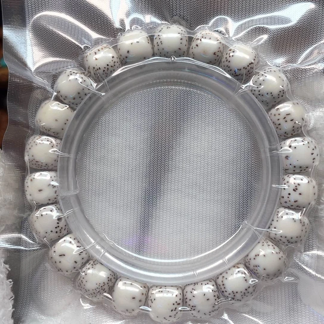 手串星月菩提星月菩提原白10.8+