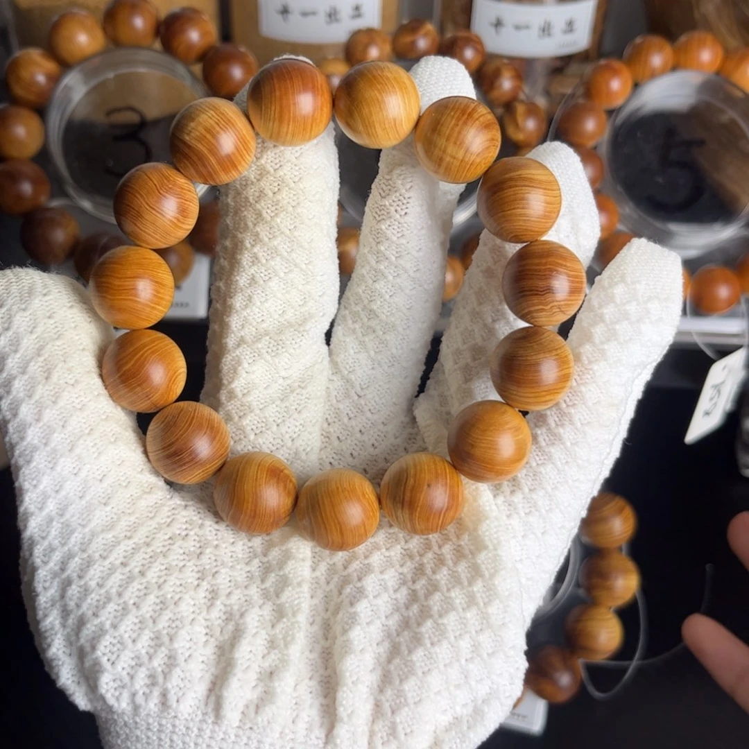 柏木（崖柏）太行崖柏手串15微瑕