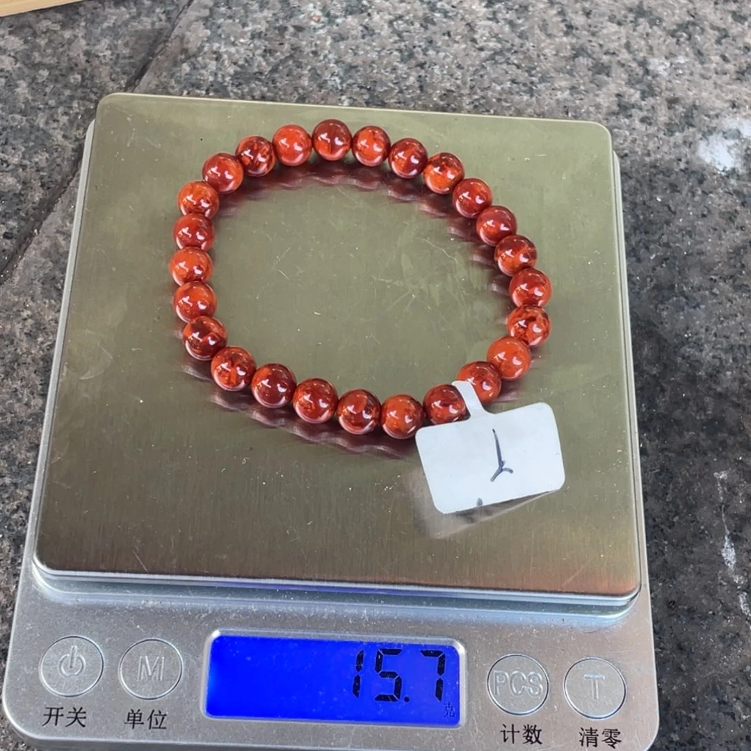 手串未镶嵌南红玛瑙
