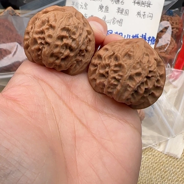 会***鱼吊坠文玩核桃宫灯38