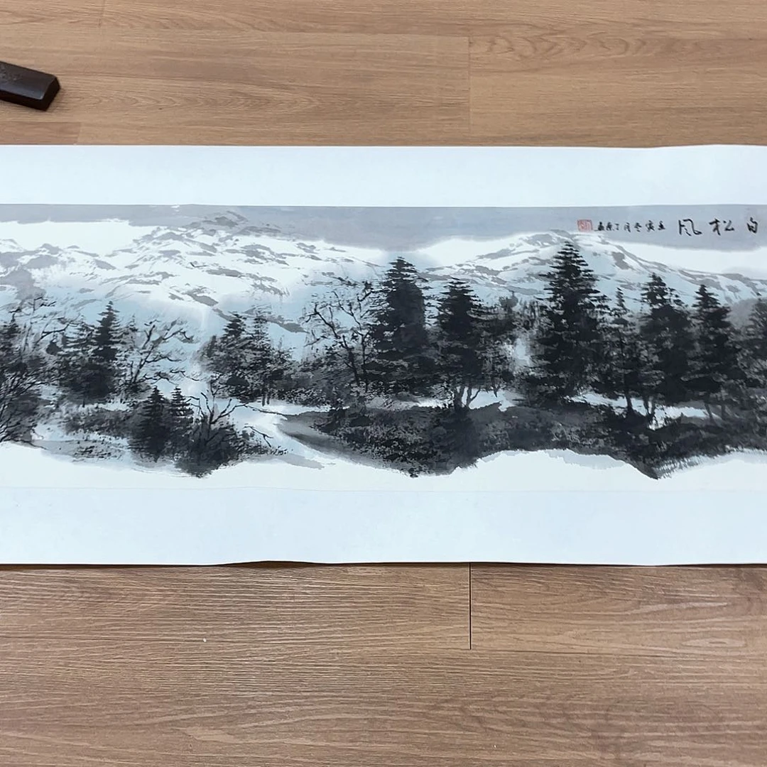 国画把头靠上午我