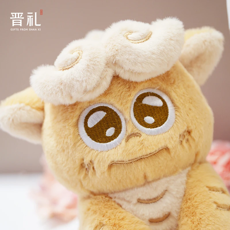 晋礼山西文创獬豸全身立体毛绒玩偶獬小八毛绒玩具