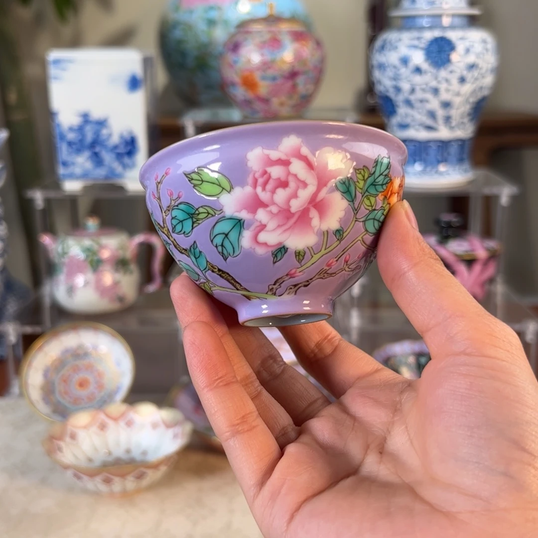 纯手工手绘 高端茶器