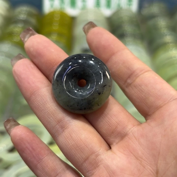 岫玉未镶嵌手镯天然