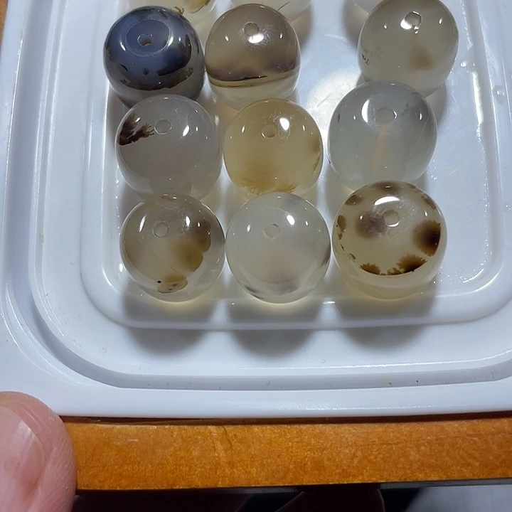 玛瑙/玉髓合金颈饰