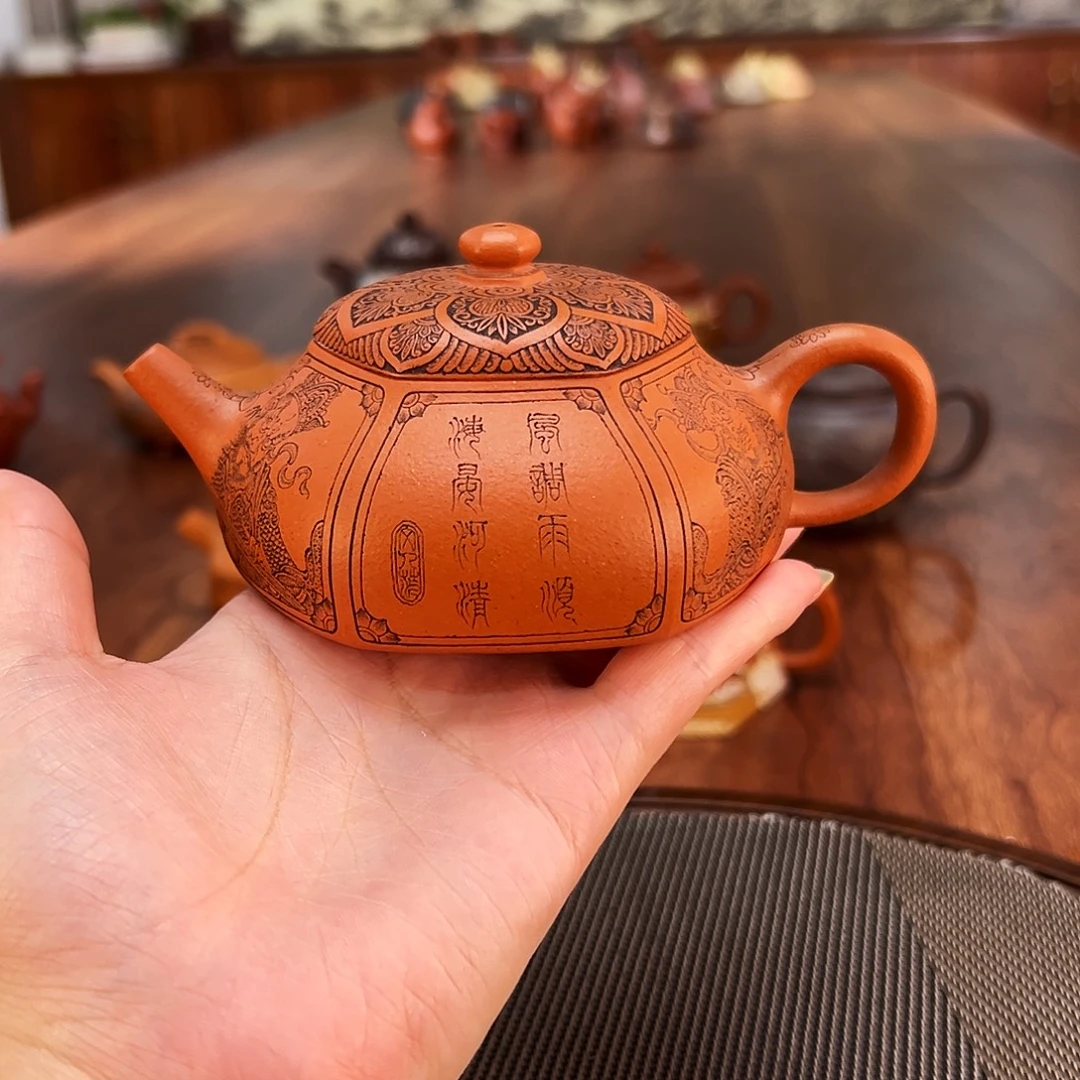 寒***山茶壶紫砂四大天王