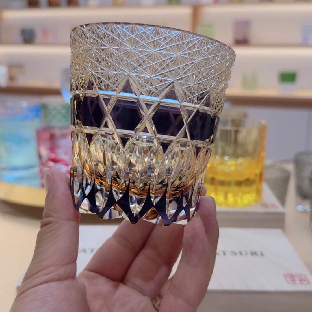 水晶玻璃手柄款进口紫萤石