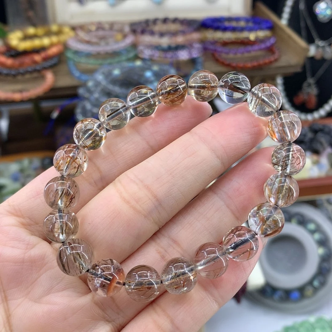 【闪购商品】未镶嵌手串发晶手串