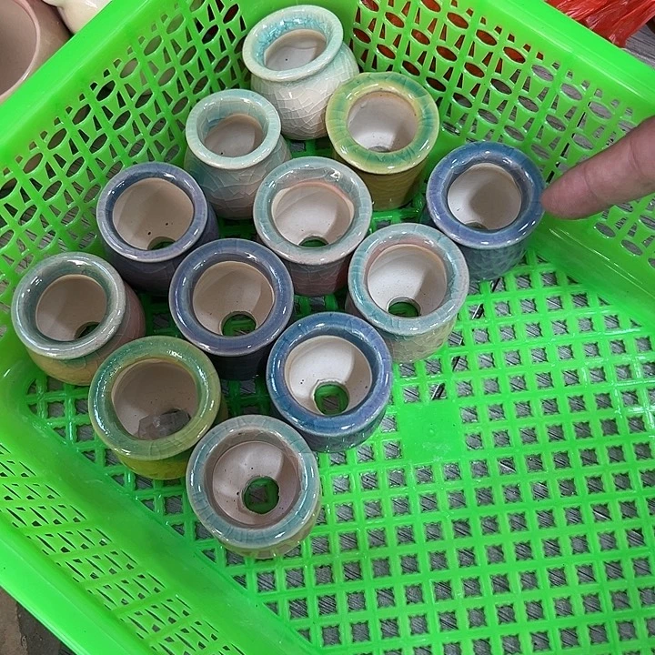 微瑕陶瓷花盆满9.9发