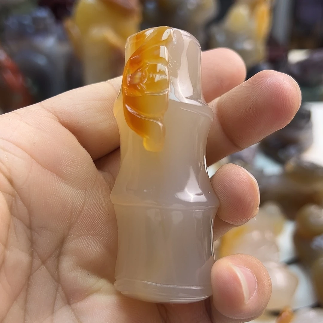 玛瑙/玉髓合金颈饰