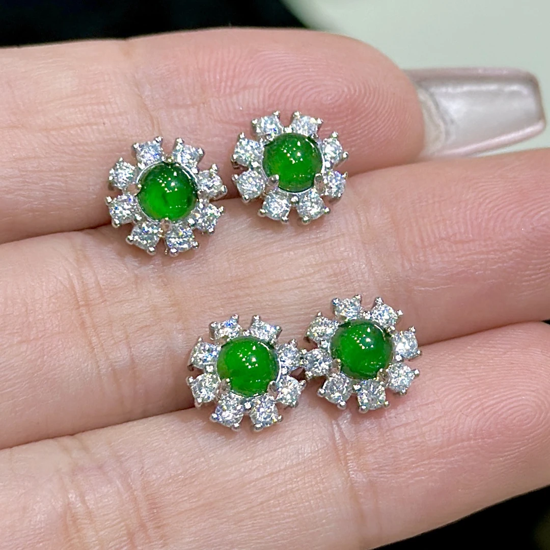 【CH】翡翠耳钉（多样性发其一）