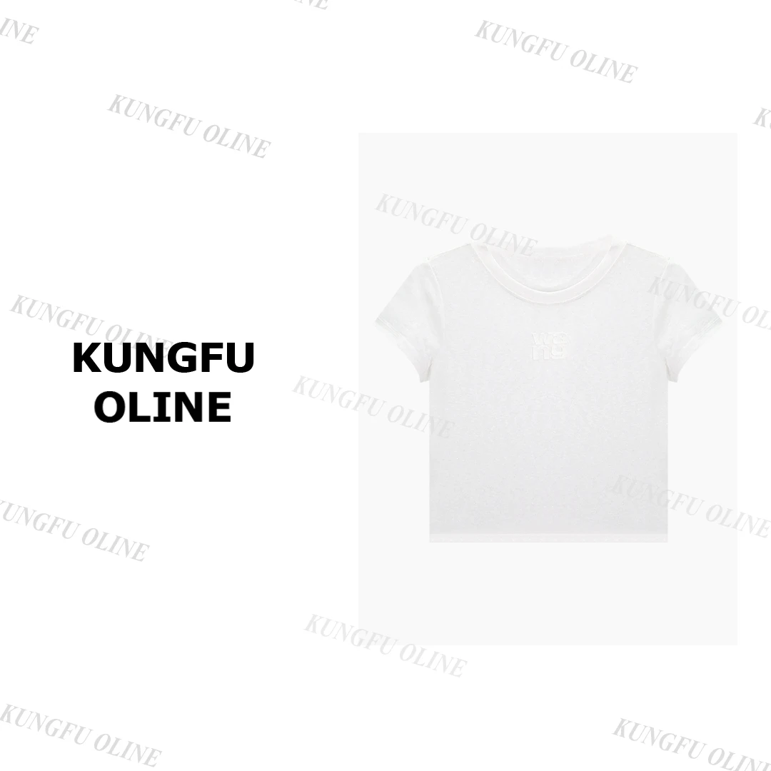 【细闪款】T5186天丝亚麻薄款流行款卡通印花短袖T恤潮流休闲上衣