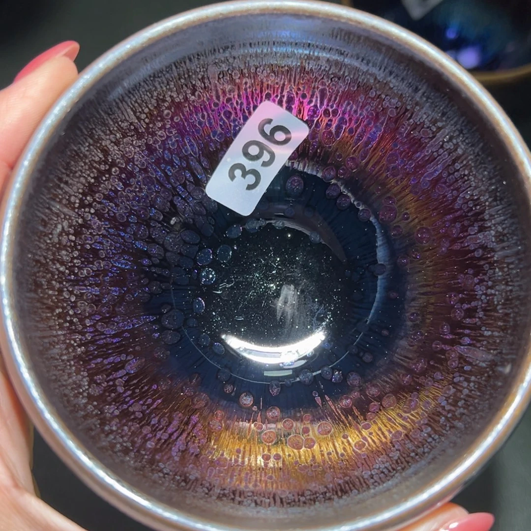 枫***秋茶盏全手工原矿原釉建盏