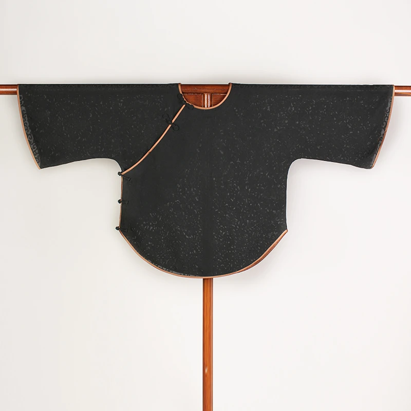 【枕书】复古新中式纯手工桑蚕丝莨纱中国风平肩斜襟女士上衣