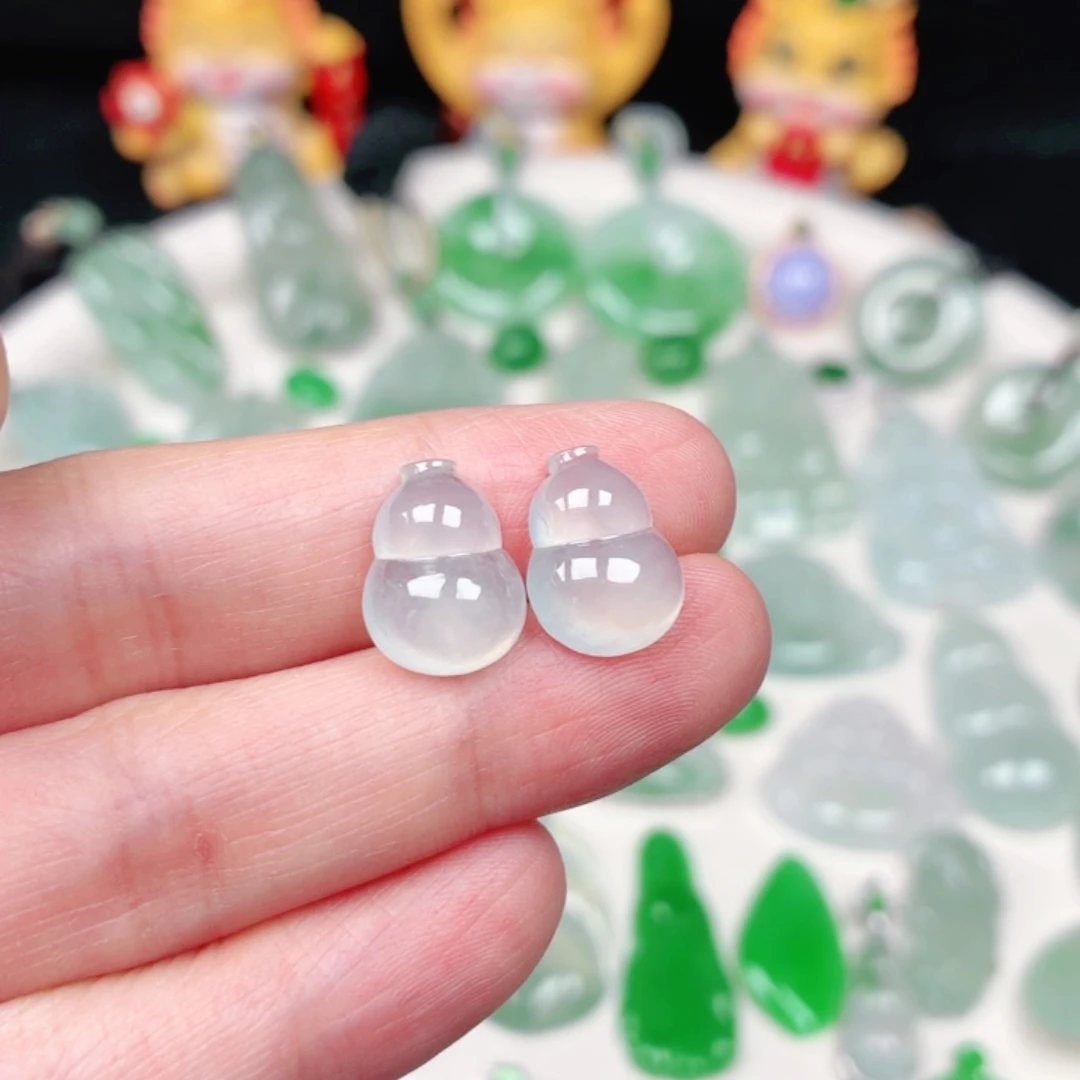 颈饰未镶嵌翡翠缅甸天然A货翡翠