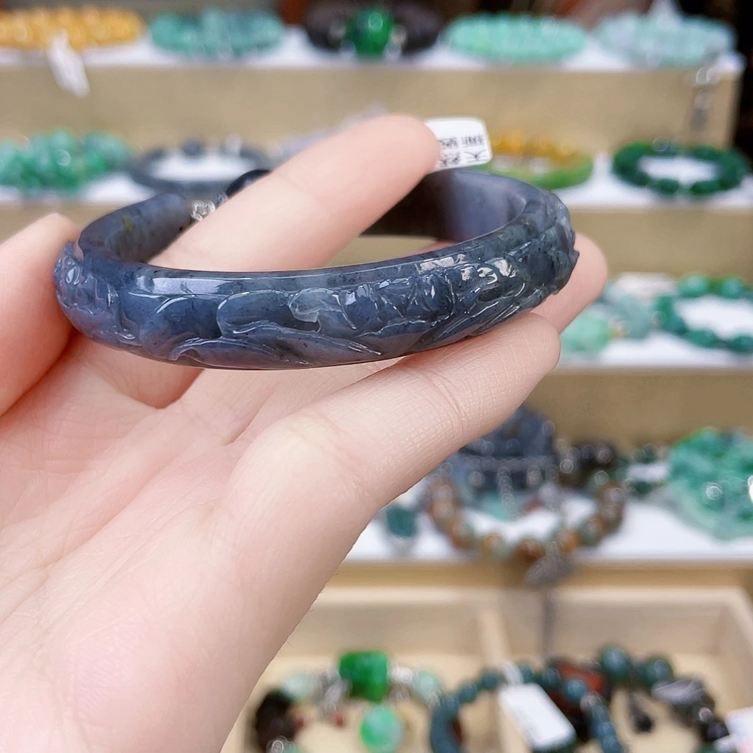 铭***溪未镶嵌手链翡翠手链